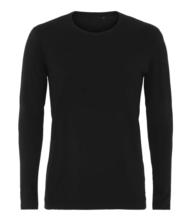 Miesten pitkähihainen t-paita (Slim Fit)