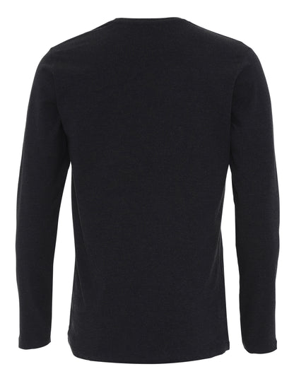 Miesten pitkähihainen t-paita (Slim Fit)