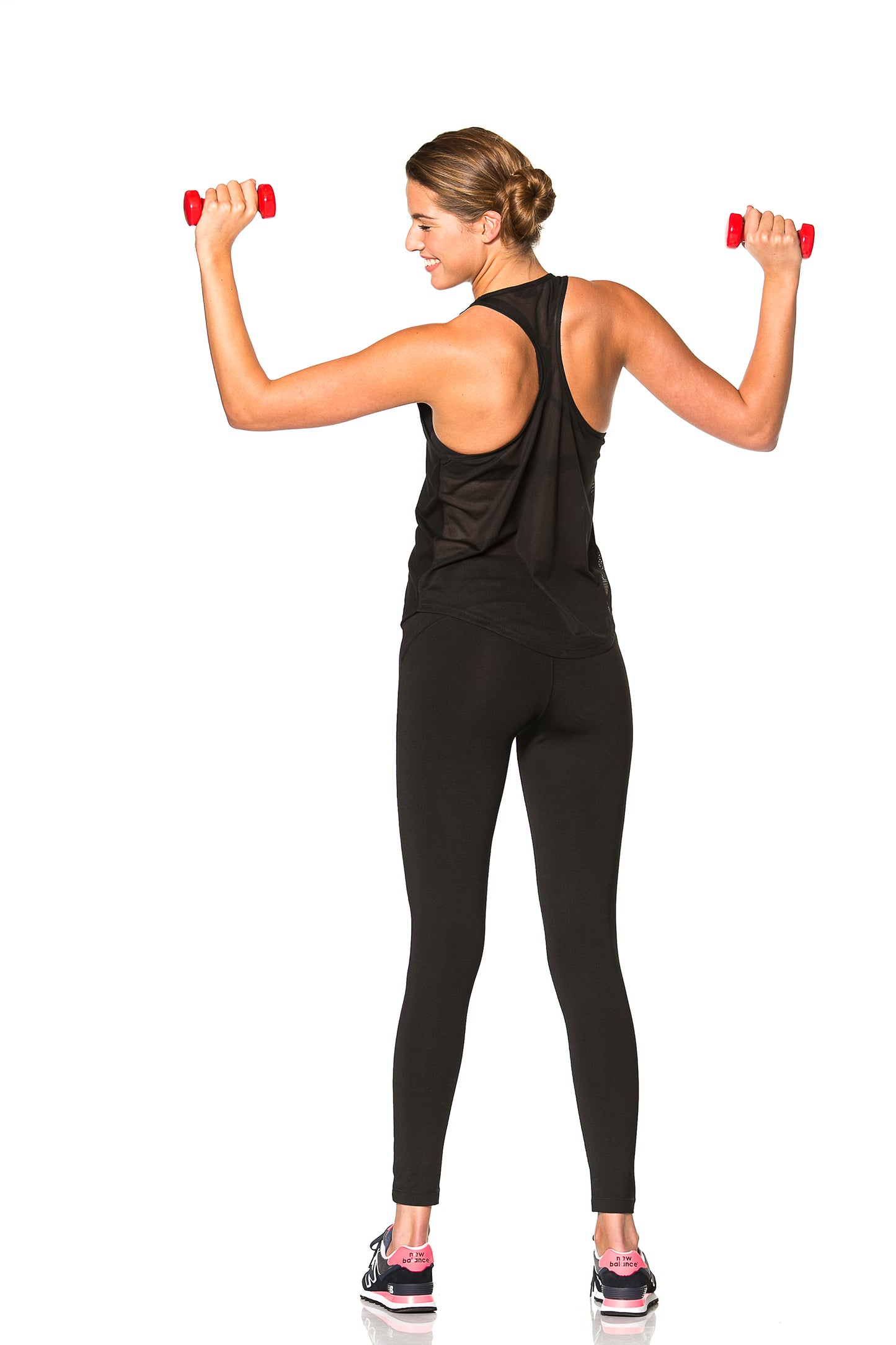 Naisten hihaton t-paita (Mesh)